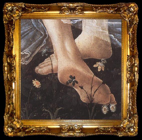 framed  Sandro Botticelli Details of Primavera (mk36), ta009-2
